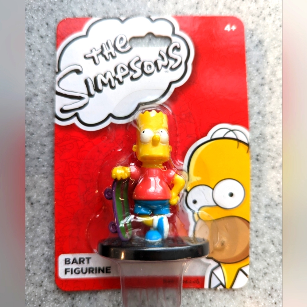 Bart Simpson 3" PVC 2014 The Simpsons Figure New 2014 Kwik-E Mart Myrtle Beach